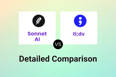 Sonnet AI vs tl;dv Detailed comparison features, price