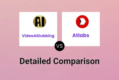 VideoAIDubbing vs Atlabs Detailed comparison features, price