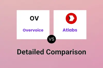 Overvoice vs Atlabs Detailed comparison features, price