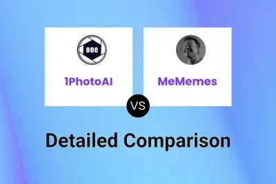 1PhotoAI vs MeMemes Detailed comparison features, price