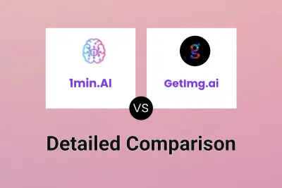 1min.AI vs GetImg.ai Detailed comparison features, price