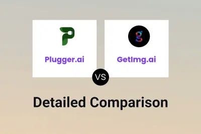 Plugger.ai vs GetImg.ai Detailed comparison features, price