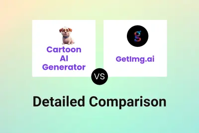 Cartoon AI Generator vs GetImg.ai Detailed comparison features, price