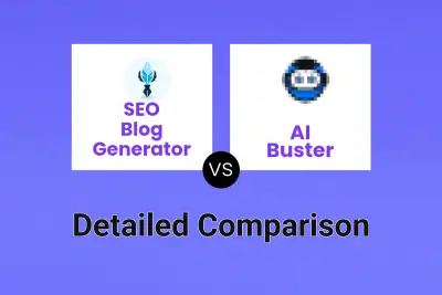 SEO Blog Generator vs AI Buster Detailed comparison features, price