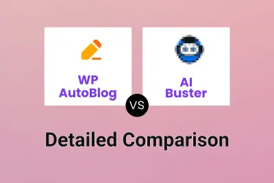 WP AutoBlog vs AI Buster Detailed comparison features, price