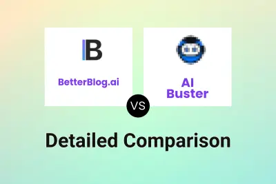 BetterBlog.ai vs AI Buster Detailed comparison features, price