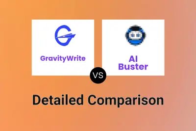 GravityWrite vs AI Buster Detailed comparison features, price