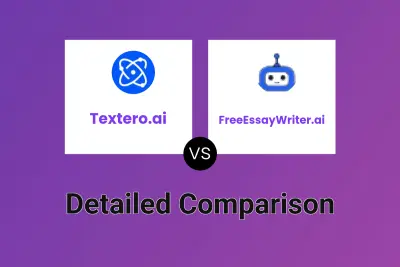 Textero.ai vs FreeEssayWriter.ai Detailed comparison features, price