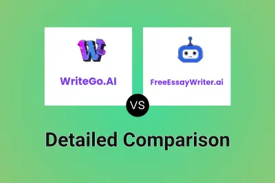 WriteGo.AI vs FreeEssayWriter.ai Detailed comparison features, price