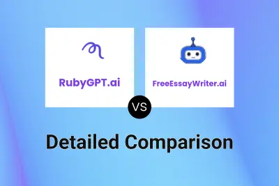 RubyGPT.ai vs FreeEssayWriter.ai Detailed comparison features, price