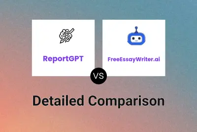 ReportGPT vs FreeEssayWriter.ai Detailed comparison features, price