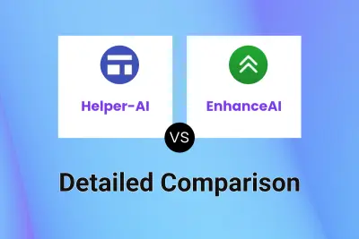 Helper-AI vs EnhanceAI Detailed comparison features, price