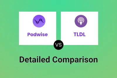 Podwise vs TLDL Detailed comparison features, price