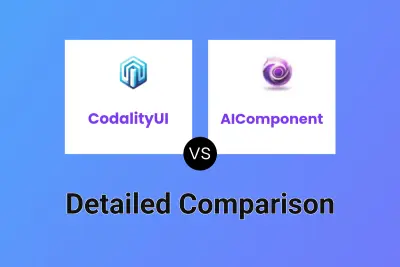 CodalityUI vs AIComponent Detailed comparison features, price