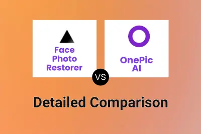 Face Photo Restorer vs OnePic AI Detailed comparison features, price