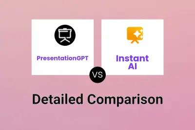 PresentationGPT vs Instant AI Detailed comparison features, price