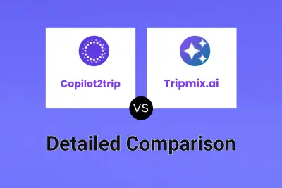 Copilot2trip vs Tripmix.ai Detailed comparison features, price