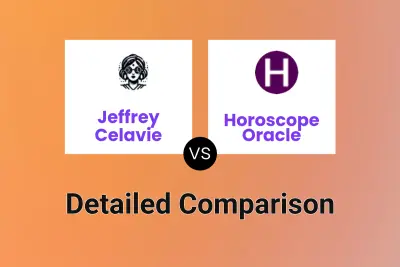 Jeffrey Celavie vs Horoscope Oracle Detailed comparison features, price