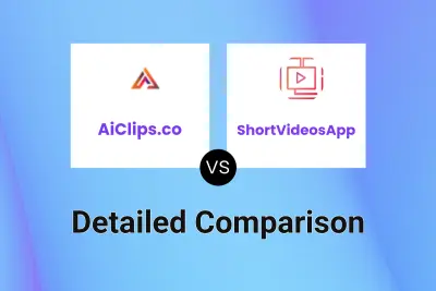 AiClips.co vs ShortVideosApp Detailed comparison features, price