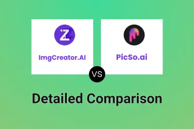 ImgCreator.AI vs PicSo.ai Detailed comparison features, price