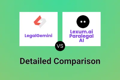 LegalGemini vs Lexum.ai Paralegal AI Detailed comparison features, price