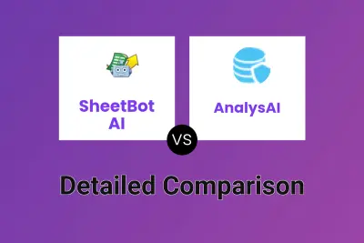 SheetBot AI vs AnalysAI Detailed comparison features, price