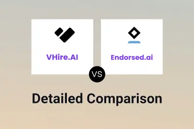 VHire.AI vs Endorsed.ai Detailed comparison features, price