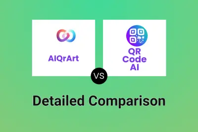 AIQrArt vs QR Code AI Detailed comparison features, price