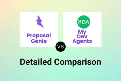 Proposal Genie vs My Dev Agents Detailed comparison features, price