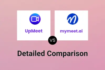 UpMeet vs mymeet.ai Detailed comparison features, price