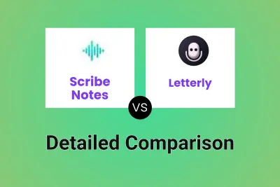 Scribe Notes vs Letterly Detailed comparison features, price