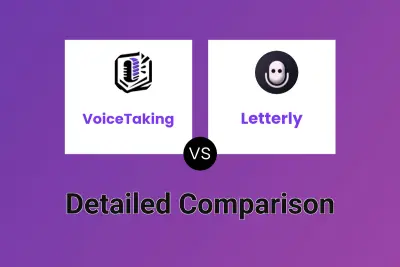 VoiceTaking vs Letterly Detailed comparison features, price