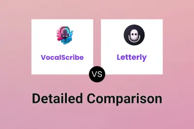 VocalScribe vs Letterly Detailed comparison features, price