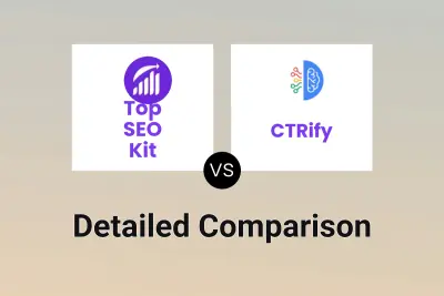 Top SEO Kit vs CTRify Detailed comparison features, price