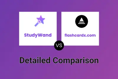 StudyWand vs flashcardx.com Detailed comparison features, price