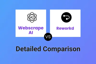 Webscrape AI vs Reworkd Detailed comparison features, price