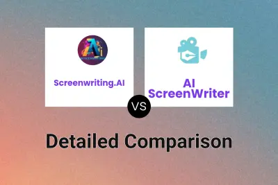 Screenwriting.AI vs AI ScreenWriter Detailed comparison features, price