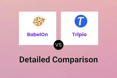 BabelOn vs Tripio Detailed comparison features, price