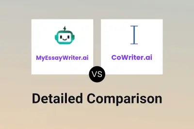 MyEssayWriter.ai vs CoWriter.ai Detailed comparison features, price