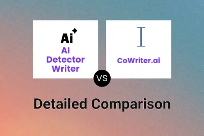 AI Detector Writer vs CoWriter.ai Detailed comparison features, price