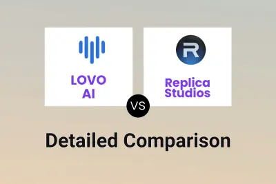 LOVO AI vs Replica Studios Detailed comparison features, price