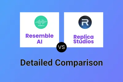 Resemble AI vs Replica Studios Detailed comparison features, price