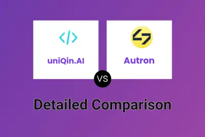 uniQin.AI vs Autron Detailed comparison features, price