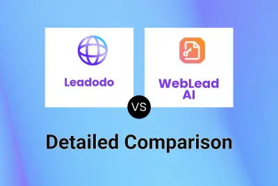 Leadodo vs WebLead AI Detailed comparison features, price