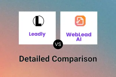 Leadly vs WebLead AI Detailed comparison features, price