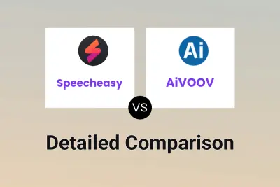 Speecheasy vs AiVOOV Detailed comparison features, price