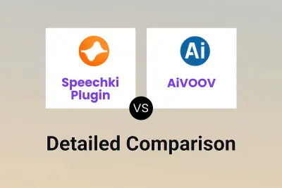 Speechki Plugin vs AiVOOV Detailed comparison features, price