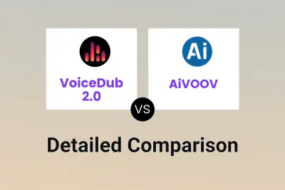 VoiceDub 2.0 vs AiVOOV Detailed comparison features, price