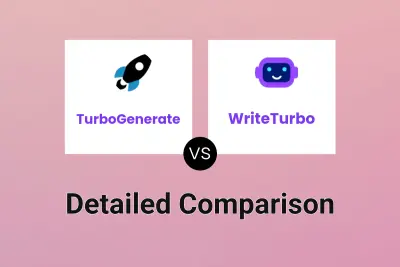 TurboGenerate vs WriteTurbo Detailed comparison features, price