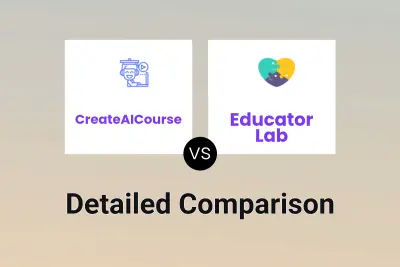 CreateAICourse vs Educator Lab Detailed comparison features, price